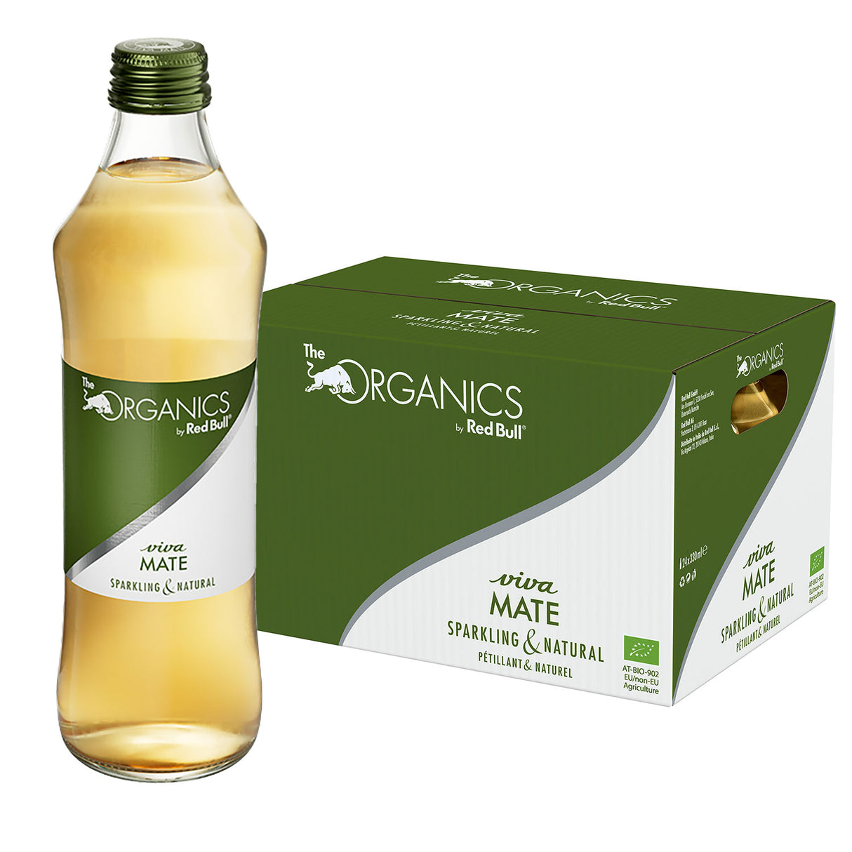 ORGANICS by Red Bull Viva Mate 250ml Glasflasche 24-Pack