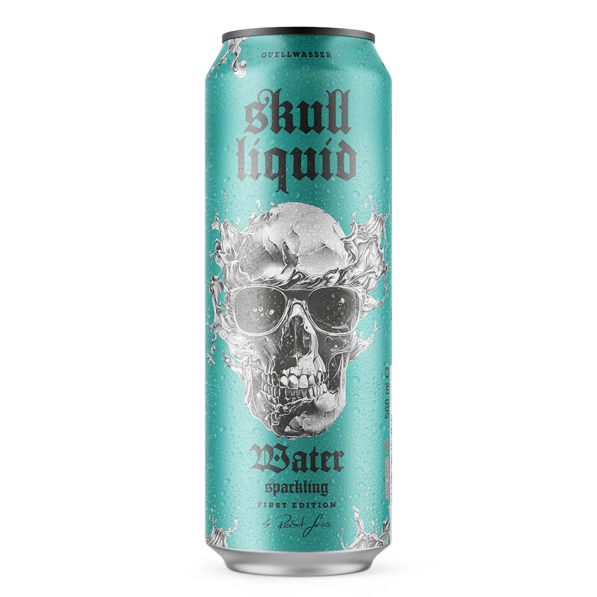 SKULL LIQUID Sparkling Wasser Limited Edition 12x568ml (12er Tray)