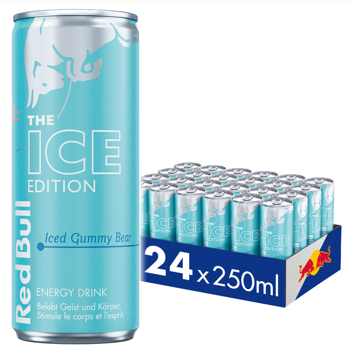 RED BULL Iced Edition Gummy Bear 250ml Dose 24-Pack