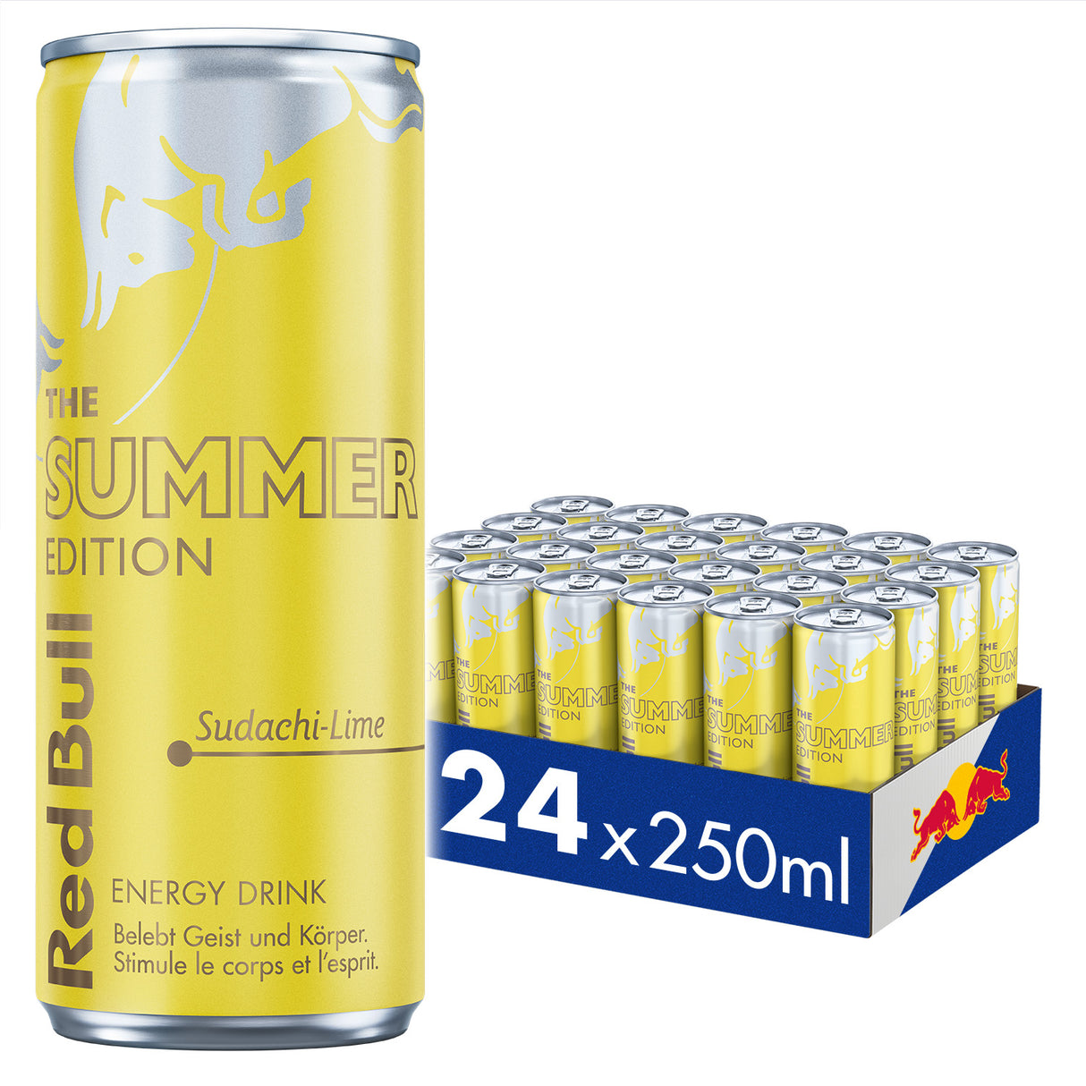 Red Bull Summer Edition, Sudachi-Lime, 250ml, 24-Pack