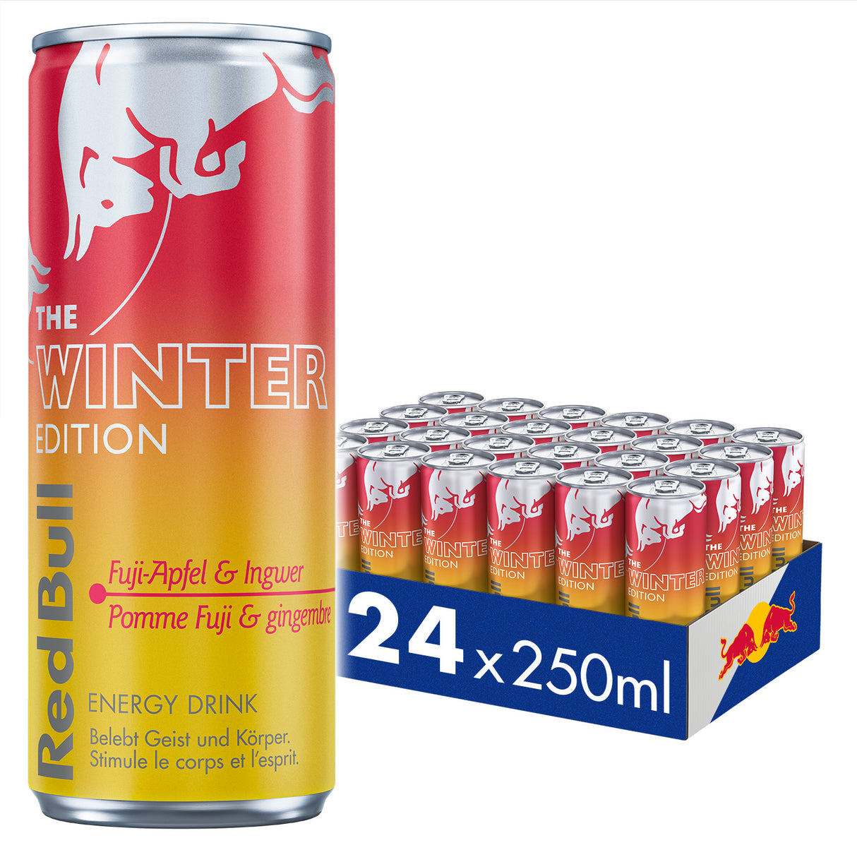 RED BULL Winter Edition Feige-Apfel & Ingwer 250ml Dose 24-Pack