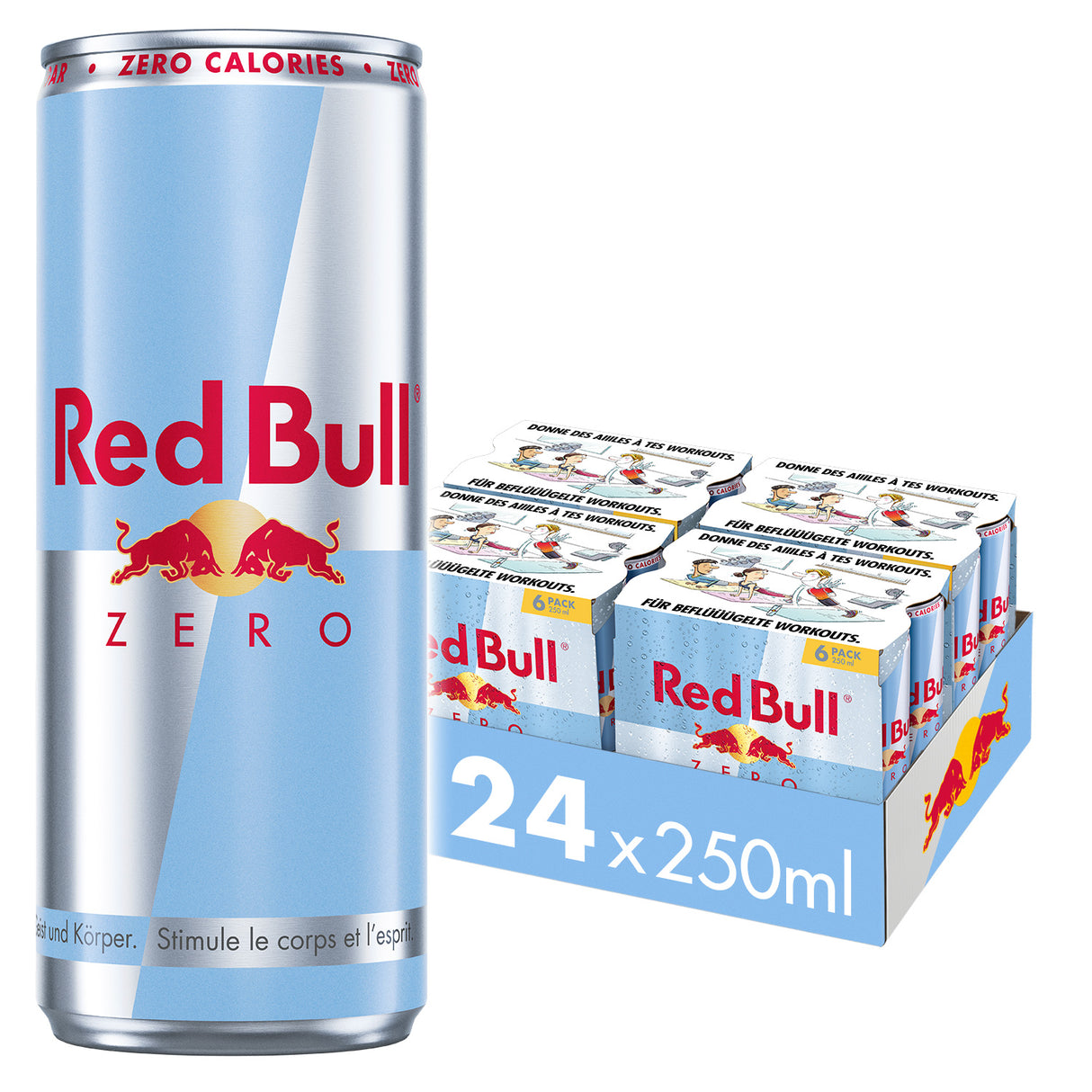 RED BULL Zero 250ml Dose 24-Pack