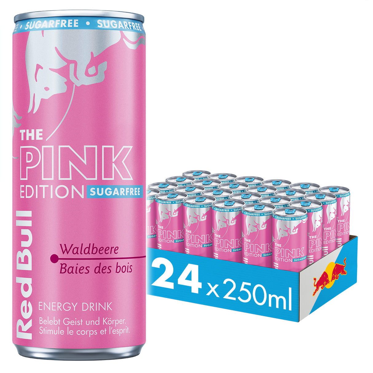 RED BULL Sugarfree Pink Edition 250ml Dose 24-Pack