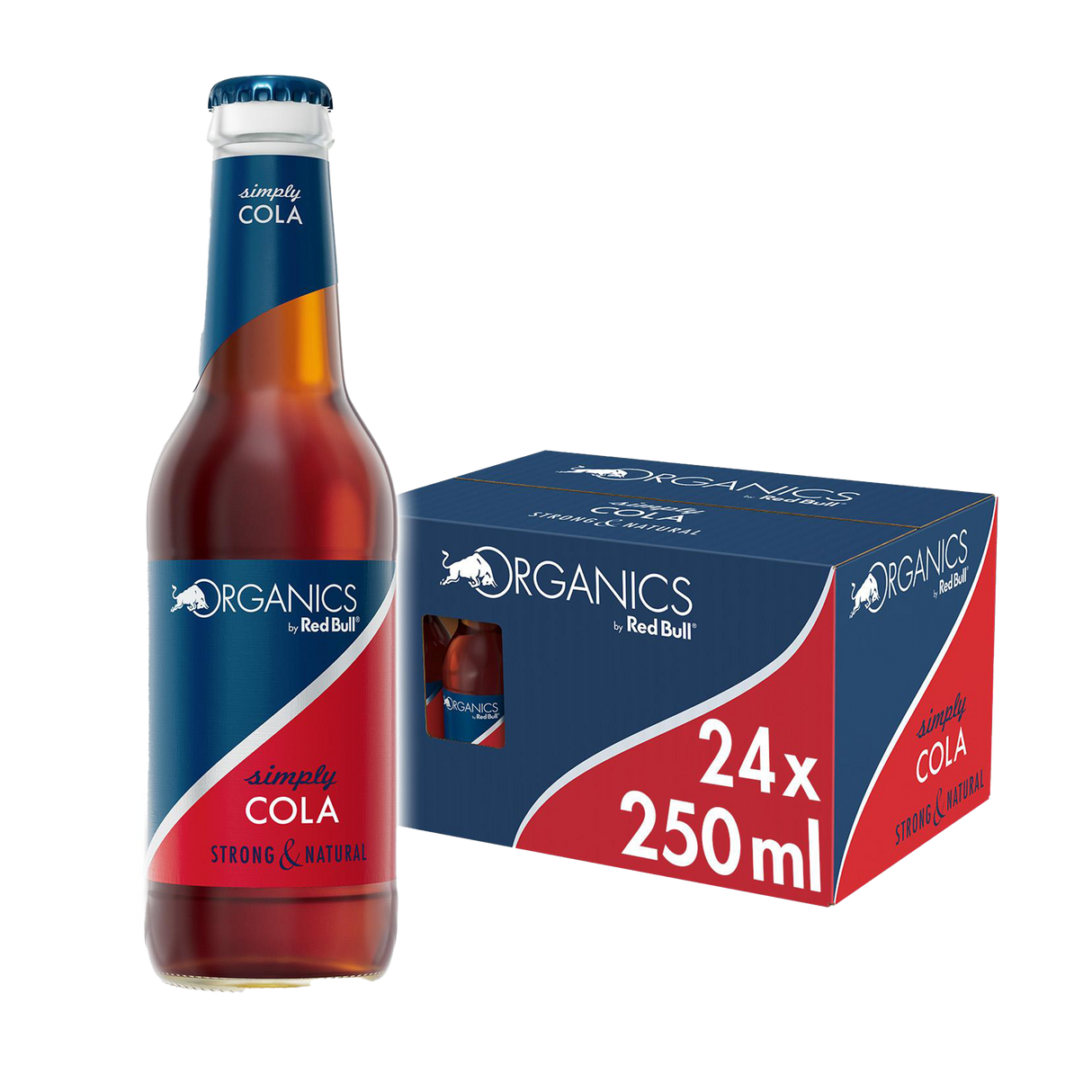 ORGANICS by Red Bull Simply Cola 250ml Glasflasche 24-Pack