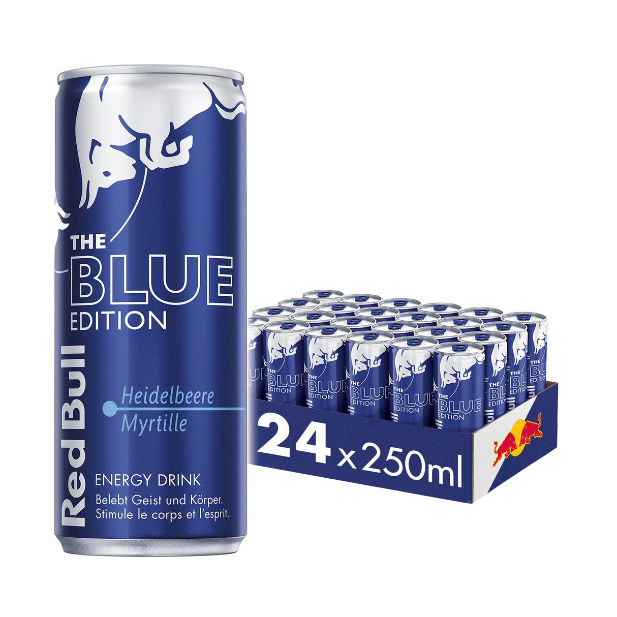 RED BULL Blue Edition Heidelbeere 250ml Dose 24-Pack