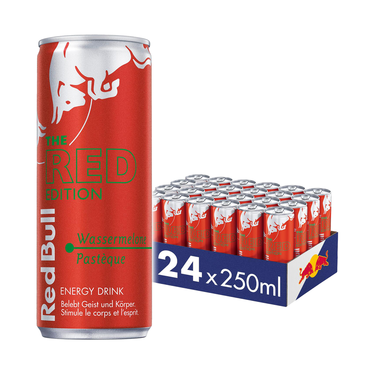 RED BULL Red Edition Wassermelone 250ml Dose 24-Pack