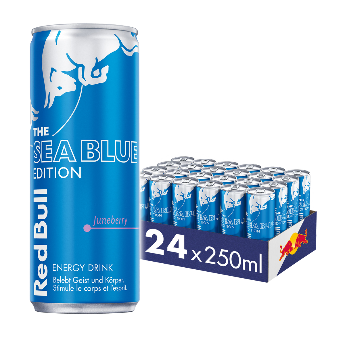 RED BULL Seablue Edition Juneberry 250ml Dose 24-Pack