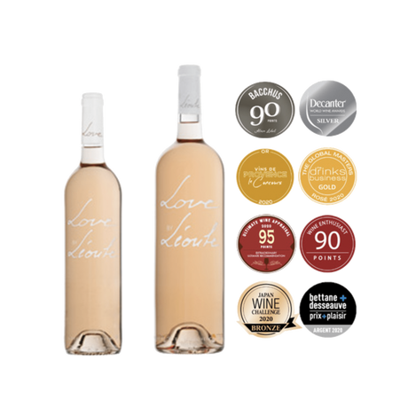 LÉOUBE Rosé "Love by Léoube" 75-150cl